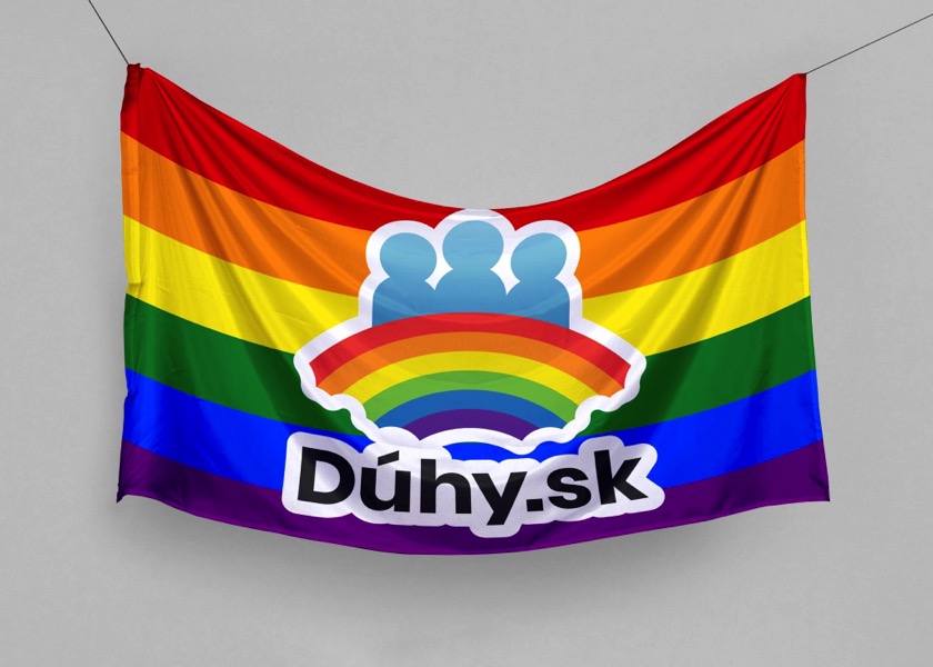 Veľká vlajka Dúhy.sk