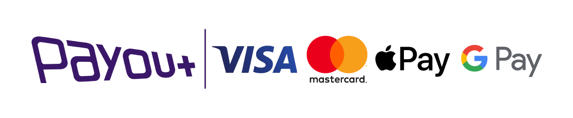 payout | visa, mastercard, apple pay, google pay